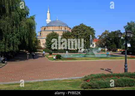 La Banya Bashi moschea (1576) a Sofia, Bulgaria Foto Stock