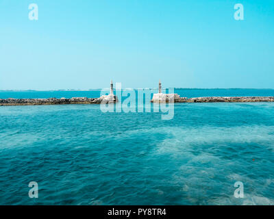 Seascape in Kepulauan Seribu, Jakarta, Indonesia Foto Stock