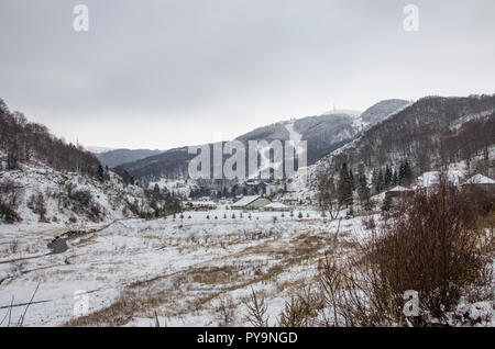 Mavrovo parco nazionale in Macedonia Foto Stock
