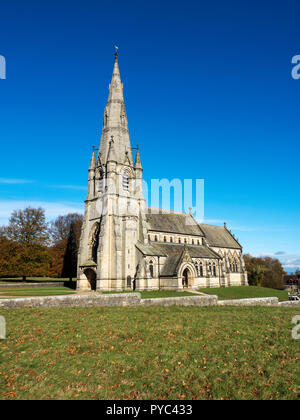 St Marys Chiesa di Studley Park vicino a Ripon North Yorkshire, Inghilterra Foto Stock