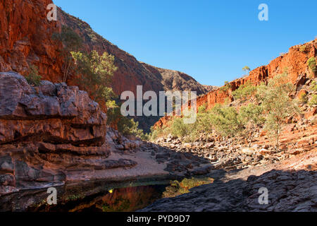 Ormiston Gorge, West MacDonnell National Park, il Territorio del Nord, l'Australia Foto Stock