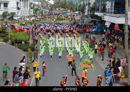 Dinagyang Festival Salvo apertura 2018 Foto Stock