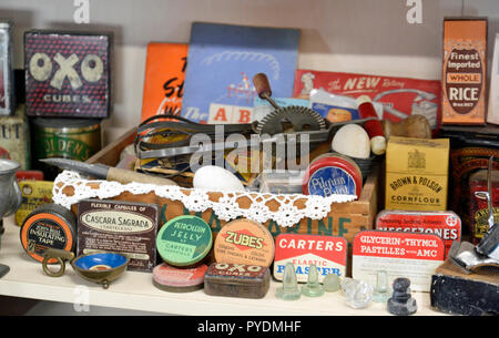 La spesa al ci incontreremo di nuovo WW2 Museo, Freiston, Freiston Shore, Lincolnshire, England, Regno Unito Foto Stock