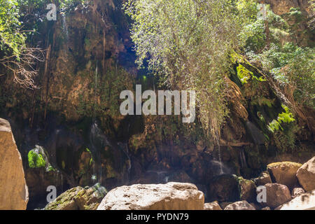 El Vergel cascata, canyon Torotoro, Potosi, Bolivia Foto Stock