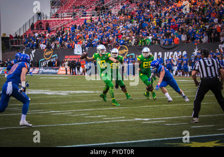 Oregon Ducks Quarterback Justin Herbert Foto Stock