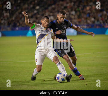 El Tri e la galassia della LA centrocampista Jonathan Dos Santos Foto Stock