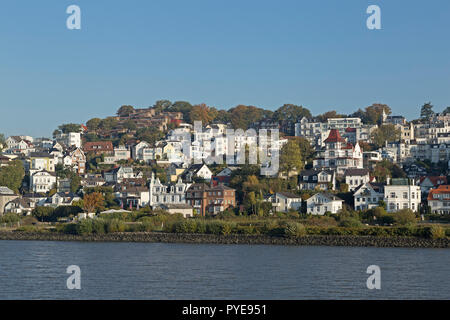 Blankenese, Amburgo, Germania Foto Stock