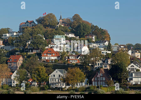 Blankenese, Amburgo, Germania Foto Stock