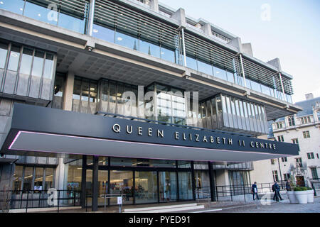 Queen Elizabeth II Centre (Centro QEII), ampio Santuario, Westminster, London, SW1, Regno Unito Foto Stock