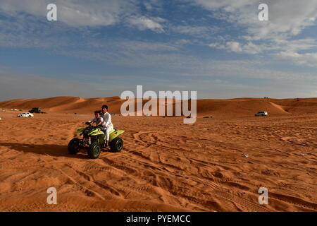 Sport nel deserto di sabbia sunes Foto Stock