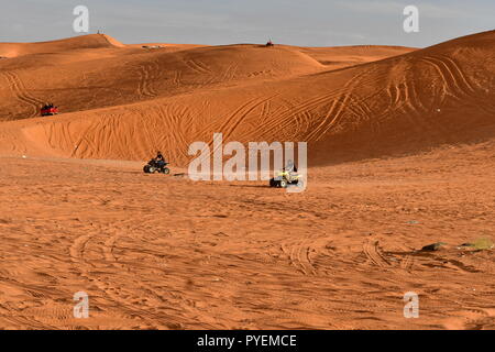 Sport nel deserto di sabbia sunes Foto Stock