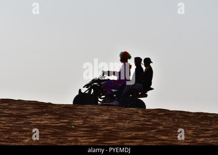 Sport nel deserto di sabbia sunes Foto Stock