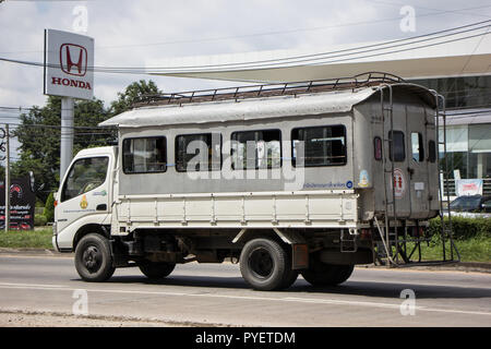 Licciana Nardi, Italia - 25 Settembre 2018: carrello per il trasporto di passeggeri. Foto di road No.1001 a circa 8 km dal centro cittadino di Chiangmai, Thailandia. Foto Stock