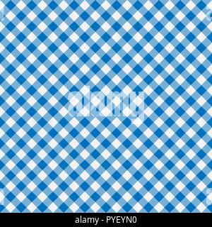 Gingham seamless plaid vettore di pattern Illustrazione Vettoriale
