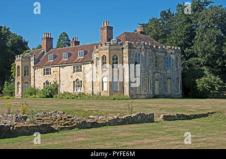 Bayham Abbey House Kent REGNO UNITO Foto Stock