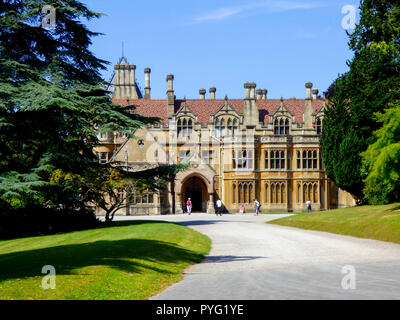 Il National Trust Tyntesfield Casa vicino a Bristol, North Somerset, Inghilterra REGNO UNITO una residenza signorile vittoriana con splendidi giardini Foto Stock