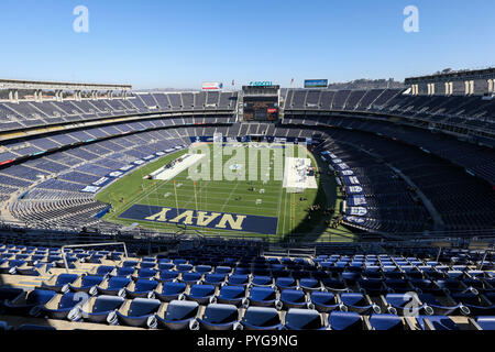 San Diego CA. 27 ott 2018. Lo Stadio Qualcomm vista prima la Marina vs Norte Dame gioco presso Qualcomm Stadium di San Diego, CA. il 27 ottobre 2018 (foto di Jevone Moore) Credito: csm/Alamy Live News Foto Stock