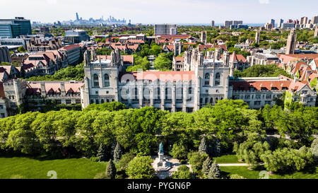 Università di Chicago, Chicago, IL, Stati Uniti d'America Foto Stock