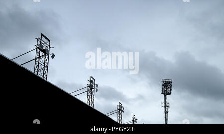 Una vista generale dello stadio prima della Premier League a Selhurst Park, Londra. Foto Stock