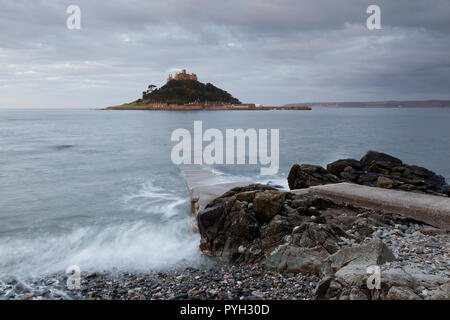 La parrocchia di san Michele Monte Isola, Marazion, Cornwall, Regno Unito Foto Stock