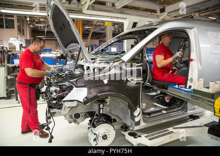 La Polonia, insieme alla Volkswagen Poznan (VW Veicoli Commerciali, caddy e T6) Foto Stock