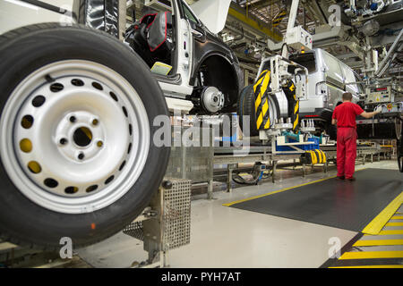 La Polonia, insieme alla Volkswagen Poznan (VW Veicoli Commerciali, caddy e T6) Foto Stock