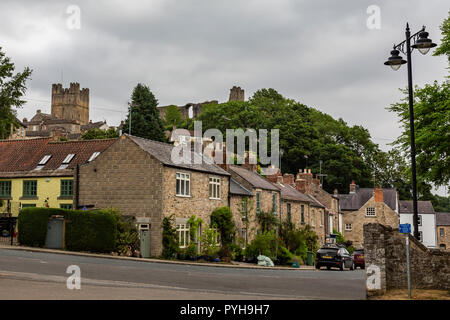 Richmond Castle,North Yorkshire Foto Stock