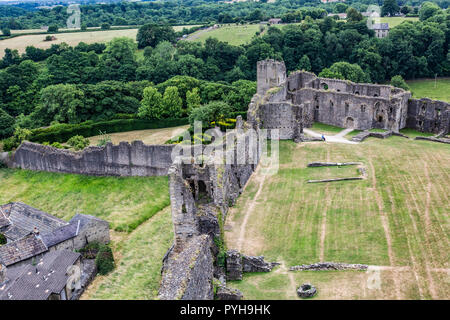 Richmond Castle,North Yorkshire Foto Stock