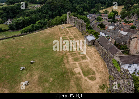 Richmond Castle,North Yorkshire Foto Stock