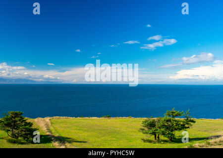 Admiralty ingresso davanti delle Montagne Olimpiche Foto Stock