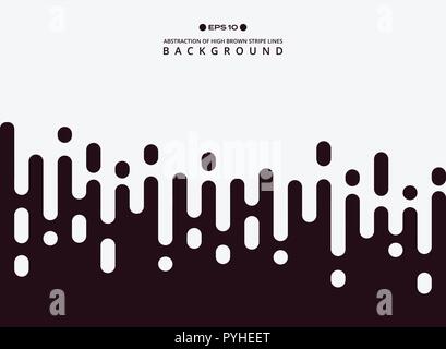 Abstract marrone linea rotonda sullo sfondo di mezzitoni, vettoriale EPS10 Illustrazione Vettoriale