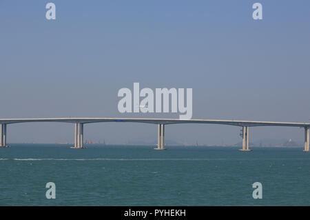 Hong Kong-Zhuhai-ponte Macau Foto Stock