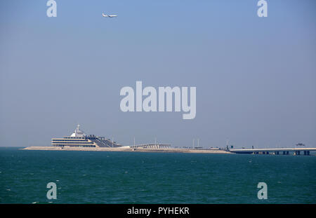 Hong Kong-Zhuhai-ponte Macau Foto Stock