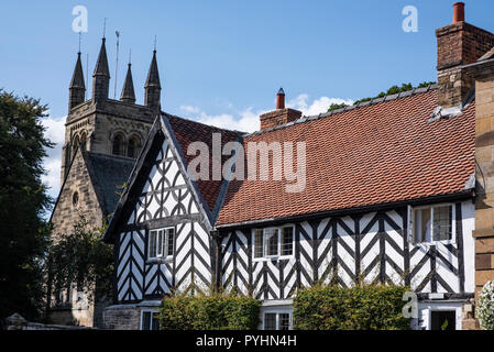 La Black Swan Hotel, luogo di mercato, Helmsley, North Yorkshire, Regno Unito Foto Stock