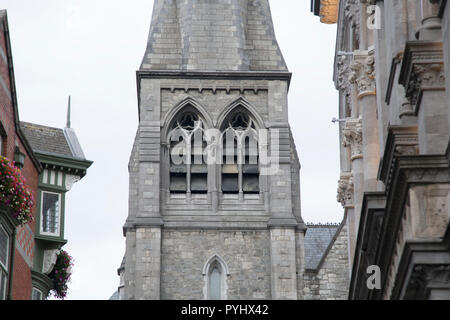 St Andrews Chiesa torre; Dublino; Irlanda Foto Stock