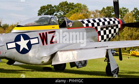 North American TF51D Mustang 'contrario Maria' (G-TFSI) Foto Stock