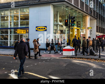 Ikea Mini Store - Ikea Central London Ikea Tottenham Court Road - il design IKEA e negozio di pianificazione nel central London REGNO UNITO Foto Stock