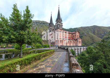 Covadonga, Picos de Europa, Asturias, Spagna, Europa Foto Stock