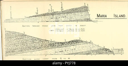 "Documenti e atti della Royal Society of Tasmania" (1863) Foto Stock