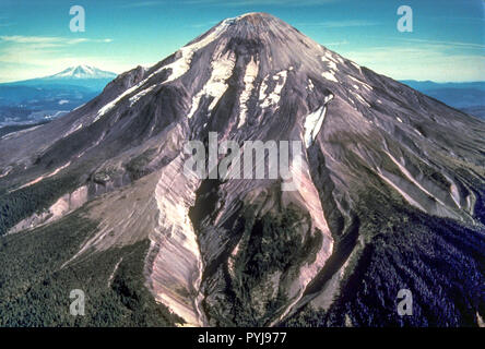 Pre-1980 eruzione del Monte Sant Helens Foto Stock