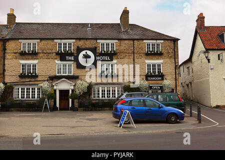 La Black Swan Hotel fuori luogo di mercato a Helmsley North Yorkshire Regno Unito Foto Stock