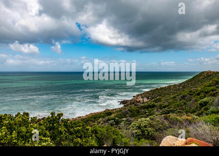 Whale Watching area in Hermanus, Sud Africa Foto Stock