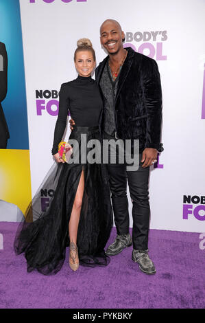 NEW YORK, NY - 28 ottobre: Mehcad Brooks assiste 'Nessuno il fool' New York Premiere a AMC Lincoln Square Theatre su ottobre 28, 2018 a New York City. Credito: Ron Adar/Alamy Live News Foto Stock