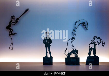 Francia,Parigi,capolavori della Chat Noire teatro ombra in D'Orsay Museum Foto Stock