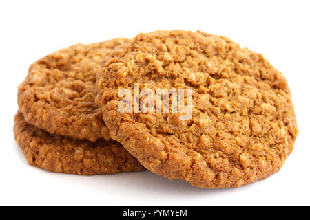 Croccante di pane appena sfornato, sciroppo di melassa e biscotti di avena. Foto Stock