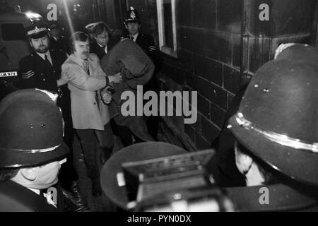 Ripper Peter Sutcliffe arriva Foto Stock