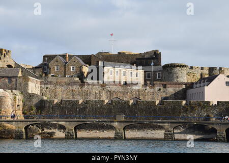 Castle Cornet Guernsey Foto Stock