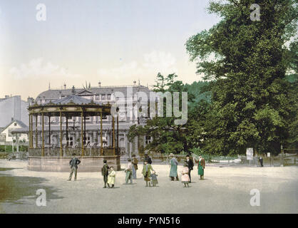 Place Royal, Spa, Belgio ca. 1890-1900 Foto Stock