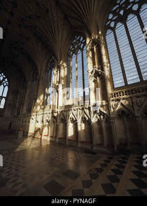 ELY, Regno Unito - circa ottobre 2018: Signora Cappella presso la Cattedrale di Ely Foto Stock