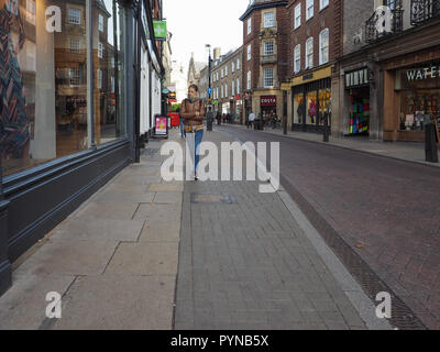 CAMBRIDGE, Regno Unito - circa ottobre 2018: Green Street Foto Stock